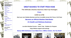 Desktop Screenshot of greatbusinesstostart.com